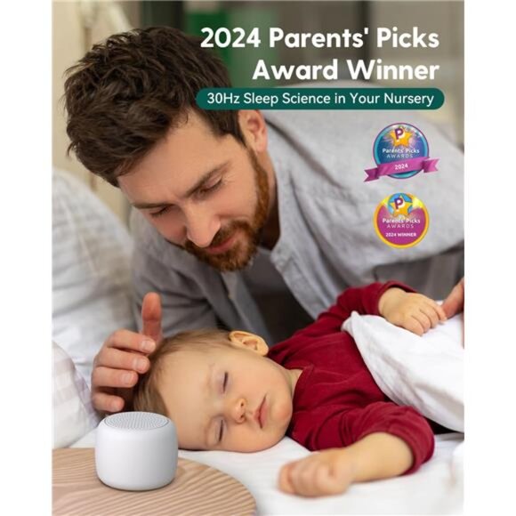 White Noise Sound Machine for Adults Kids Baby, Mini, 15 Non-looping - Picture 5 of 7